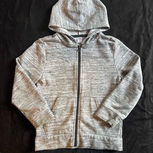 Boys Old Navy zip up stretch hoodie.  Size 8